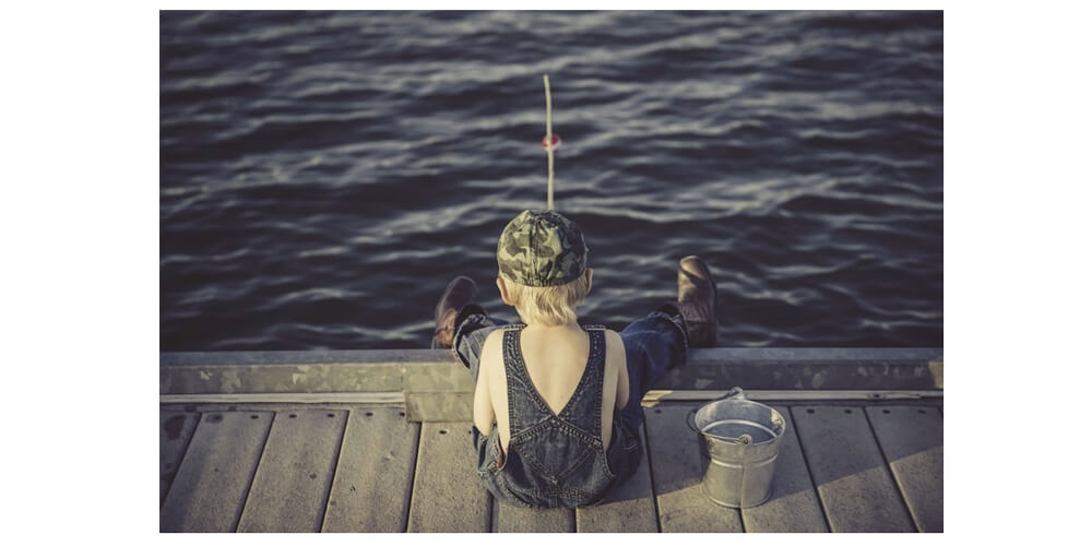 Why should you go fishing with kids?