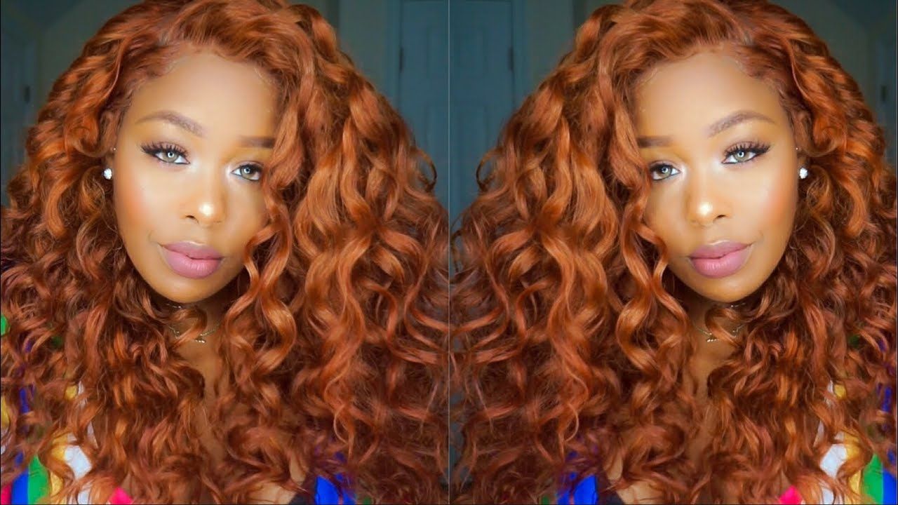 Different Hairstyles of Ginger Orange Wigs